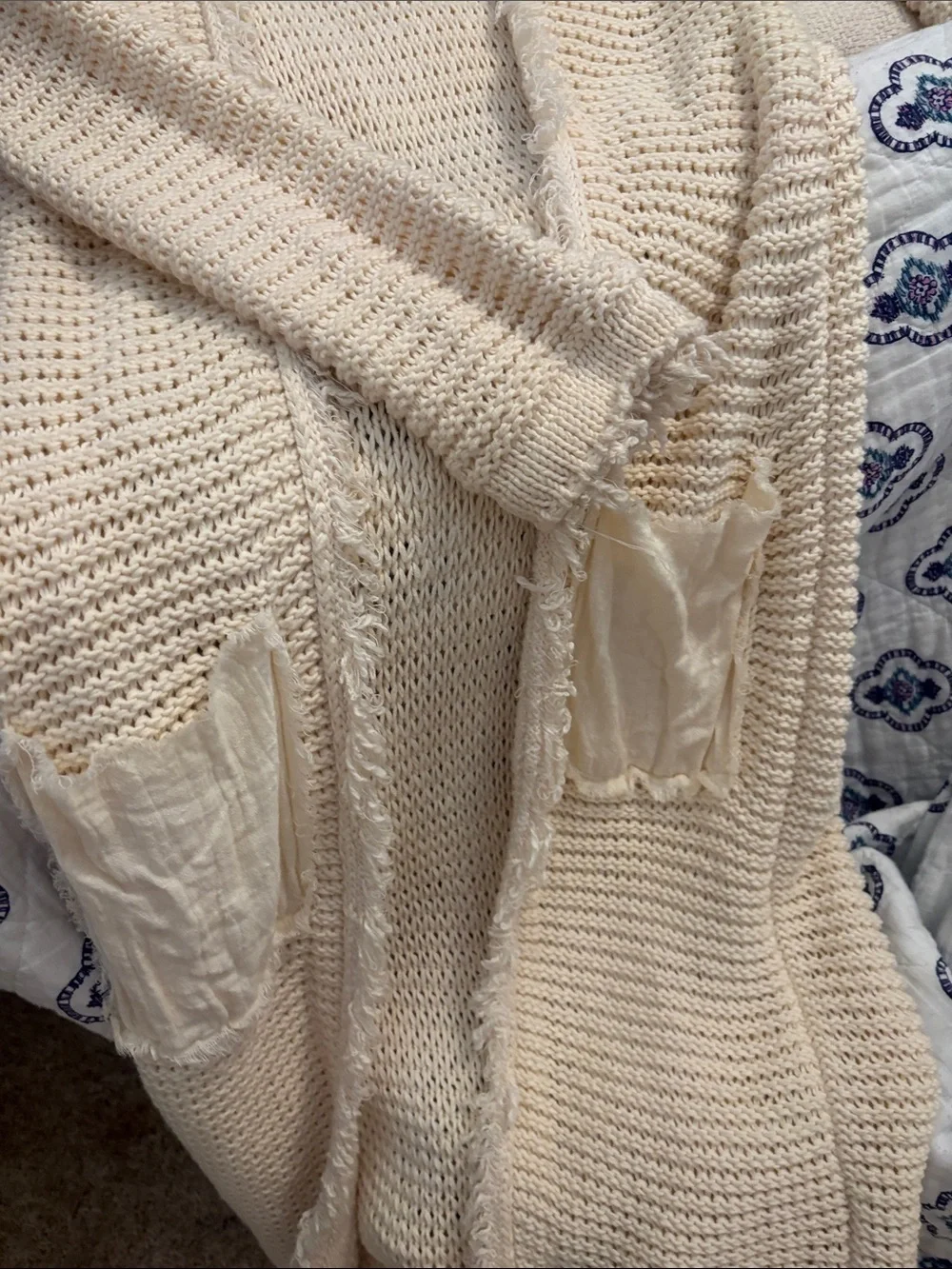 Free People chunky knit